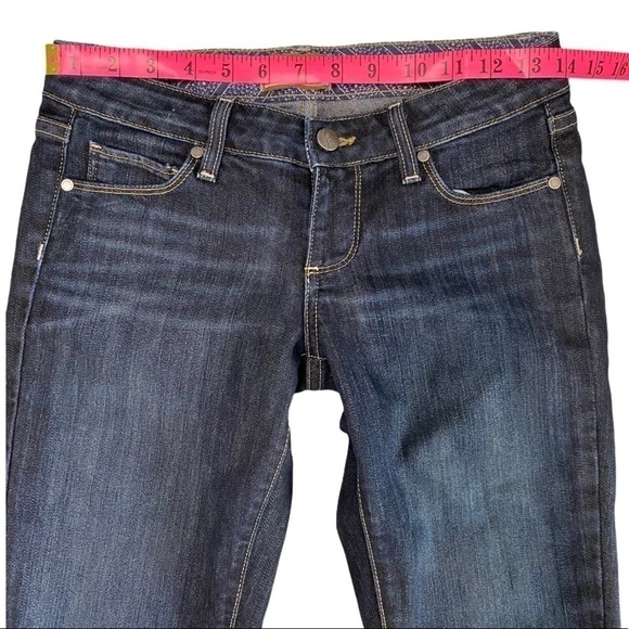 PAIGE Premium Denim Blue Heights Low Rise Jeans - Picture 7 of 8